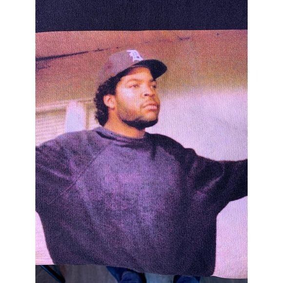 Mens Ice Cube Rap Sweatshirt Graphic Crew Independent Trading Co Medium 6209 EUC - Picture 6 of 6